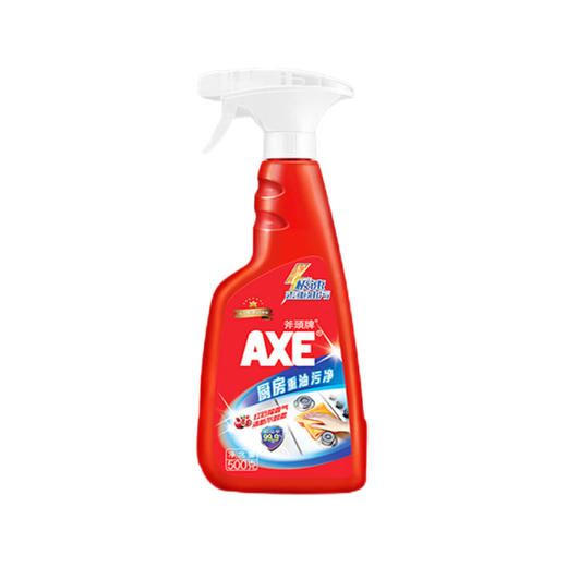 香港斧头三件套（除菌除螨洗衣液1kg+柠檬护肤洗洁精1.18kg+厨房重油污净500ml） 商品图1