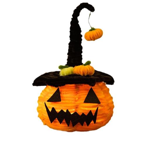 【万圣节限定❗️南瓜灯发光摆件盲盒】万圣节扭扭棒南瓜灯系列，适合多场景装饰，摆件装饰品布置道具扭扭棒儿童手工diy材料礼物L 商品图4