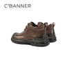 千百度冬季男鞋软面抓花牛皮鞋面商务正装A25560561 商品缩略图5