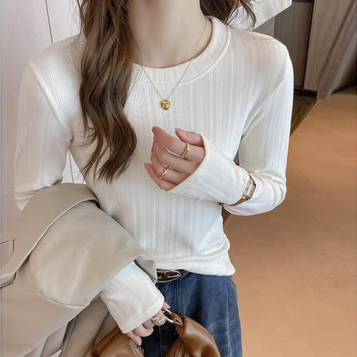 裁缝学苑AS586修身打底衫纸样女装新款长袖圆领针织上衣服装打板 商品图6