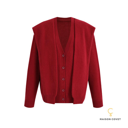MAISON COVET羊毛设计款上衣外套 商品图4