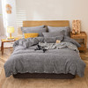 無印良品 纯棉双面保暖磨云雾灰 毛四件套 MJ-T2024-0293-1 商品缩略图2