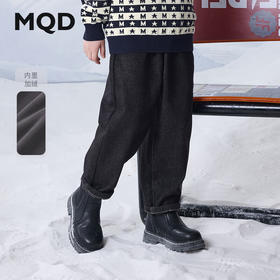 【MQD】男大童冬季学院风潮酷休闲穿搭牛仔裤