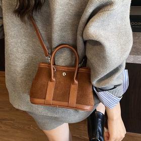 Solarfri 麂皮绒花园包