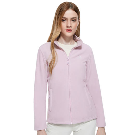 CAMEL骆驼 女保暖抓绒衣 A0W118153-1 商品图2