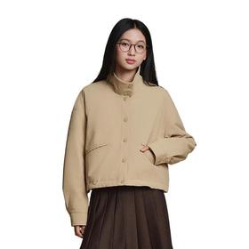 波司登 女小立领短款夹克羽绒服 B250135336