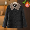 冬季【妈妈装轻薄水洗皮衣棉服】中老年女装大码 宽松毛领上衣保暖小棉衣  商品缩略图3