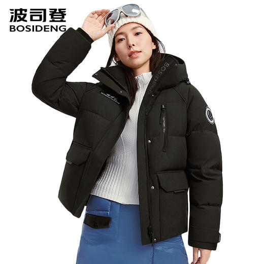 波司登2025新款冬羽绒服女短款鹅绒户外B250242402 商品图1