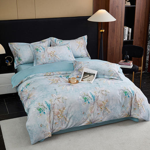 彼加曼 “茉彩花韵”加厚铂金全棉四件套200*230cm BGM-T2529 商品图2