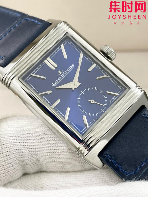 积家翻转系列 双面翻转 两针半 男士机械腕表 Reverso Classic Large Duoface Small Second 男款翻转系列 商品图5