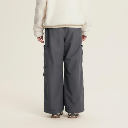 笛莎Deesha青少年女童裤子2025冬季女童工装潮酷加绒工装裤 商品图4