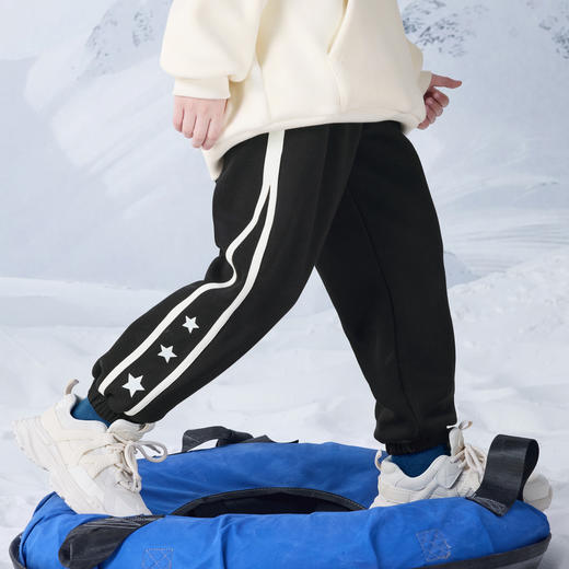 【MQD】童装男童加绒加厚针织裤冬装新款儿童保暖运动裤 商品图4