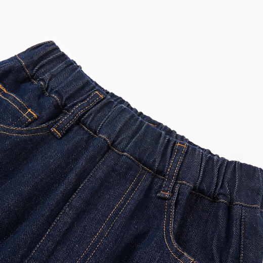 【MQD】男童春季新品中大童学院风百搭休闲牛仔裤 商品图2