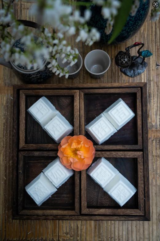 靖州茯苓糕  中国茯苓之乡”靖州特产  清香软糯不甜腻  无添加 收到货后需冷冻保存 商品图3