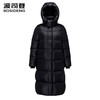 波司登2025女款冬连帽长款羽绒服科技蓄热鹅绒B250243130 商品缩略图0