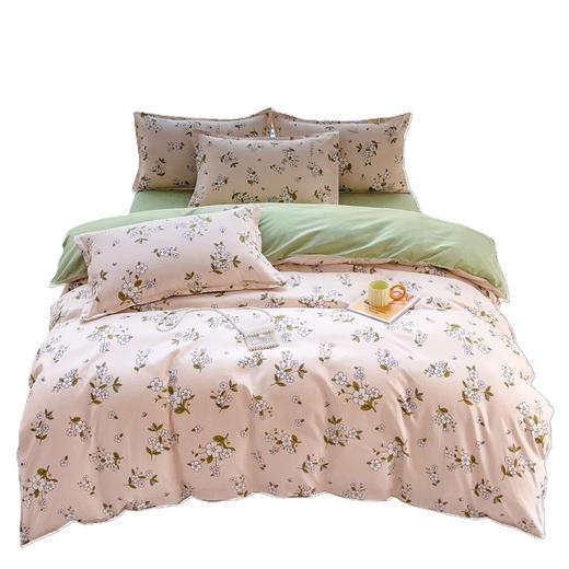 罗曼罗兰 加厚磨毛四件套花儿朵朵200*230cm 6925314787451 商品图0