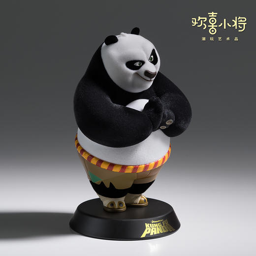 欢喜小将《功夫熊猫》之抱拳阿宝手办玩具装饰桌面办公室礼物摆件 商品图2