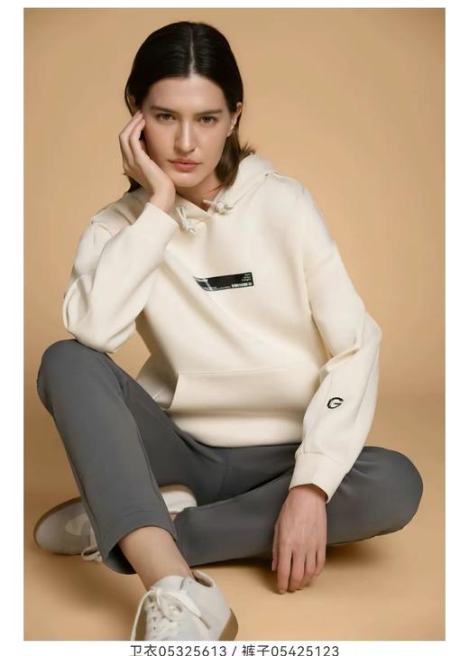 佐丹奴女装25年商场同款【空气三明治】窄脚版型针织裤05425123 商品图10