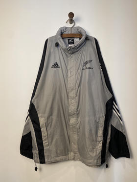 Y2K Vintage adidas 阿迪达斯 ALL BLACKS 运动外套 _SJK(L)