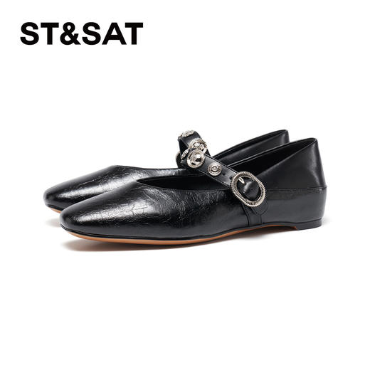 星期六摩登扣带一脚蹬玛丽珍SSD3111577 商品图4