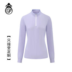 BOW-303A PROSIMON高尔夫秋季女士珠地面料立领拉链长袖