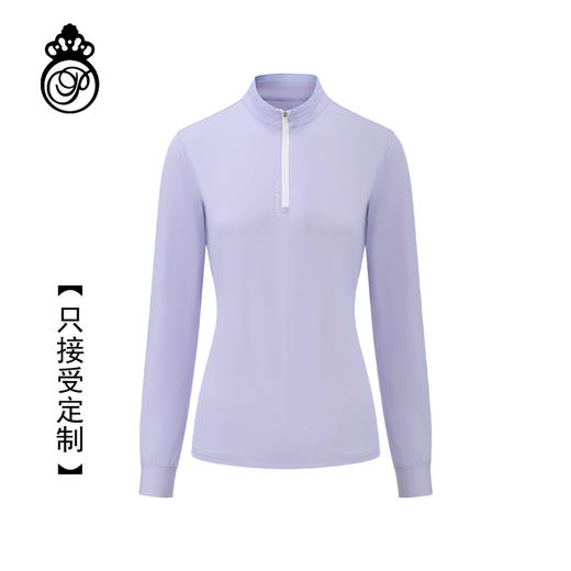 BOW-303A PROSIMON高尔夫秋季女士珠地面料立领拉链长袖 商品图0