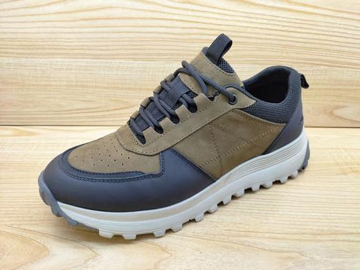 2023秋冬新款豪行13387151真皮颗粒底系带防滑户外鞋运动鞋男单鞋 商品图1