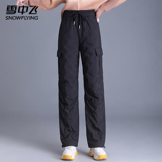 雪中飞 女羽绒外穿裤子 X40134874F 商品图2