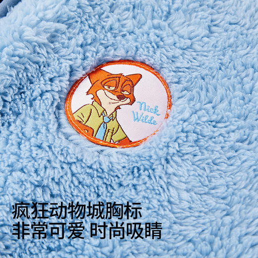 优选丨迪士尼男女童秋冬季超柔软双面珊瑚绒家居服连帽外套WER4ZW005 商品图6