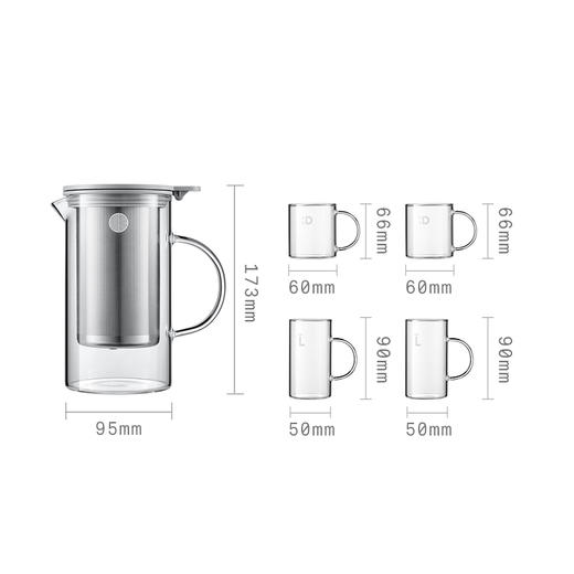 北鼎 泡茶壶800ml 6950386605976 商品图0