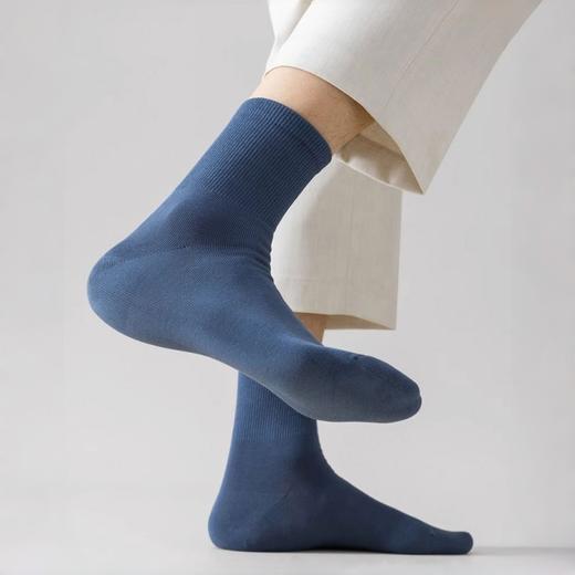 【10A级抑菌消臭 保持足部干爽 不硌脚不勒脚】九行 男女竹纤维消臭袜 五双装 商品图0