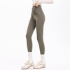 跃牌【禅语梵心】裸感纽结收腹高弹力运动裤瑜伽裤紧身显瘦高腰蜜桃提臀健身长裤女CK3455 商品缩略图3