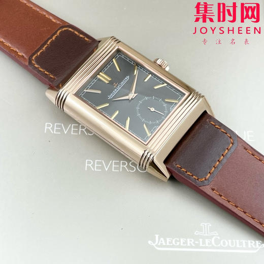 积家翻转系列 双面翻转 两针半 男士机械腕表 Reverso Classic Large Duoface Small Second 男款翻转系列 商品图6