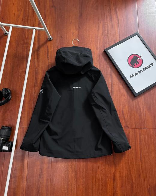 MAMMUT/猛犸象Winterfield 全压胶男士防风防泼水抓绒保暖软壳夹克上衣 商品图5