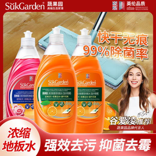 原价74.9 限时折扣29.3元【蔬果园】地板清洁剂500g*3 商品图0