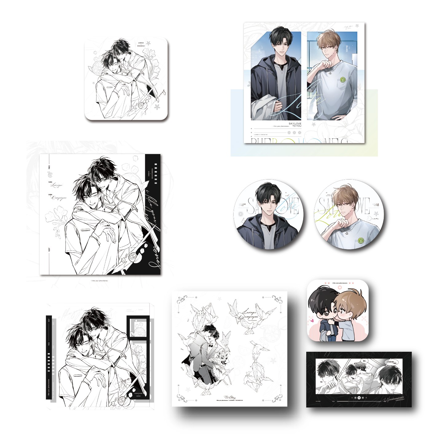 【预售】巍海稷 我喜欢你的信息素 第三期 系列周边 11月底发货