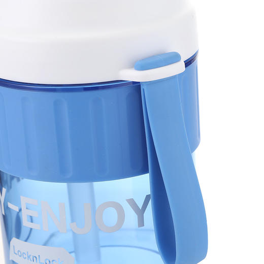 乐扣乐扣 家用品缤纷吸管杯蓝色600ml HAP535BLUFU 商品图4