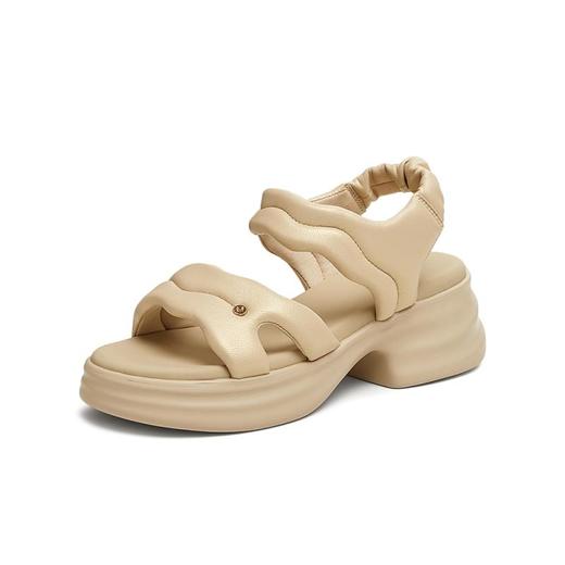 Tata他她 女休闲凉鞋 CXY02BL5 商品图1