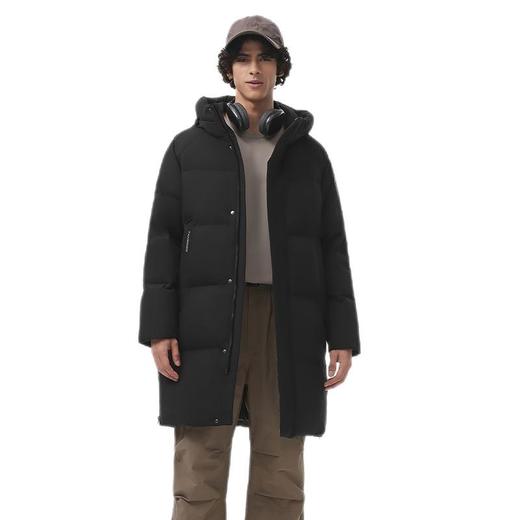 坦博尔 羽绒服男女同款中长款连帽 TEF550775A 商品图0
