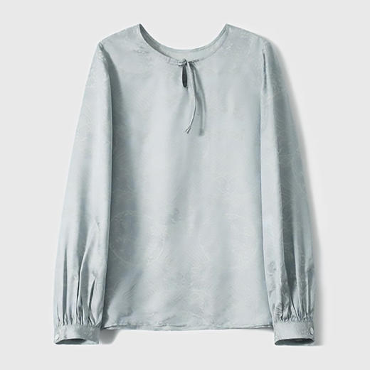 HERA CHOLE·气质新中式云舒小衫，把东方诗意穿身上，轻盈舒爽像一抹秋风【3-7天发货】【G】 商品图3