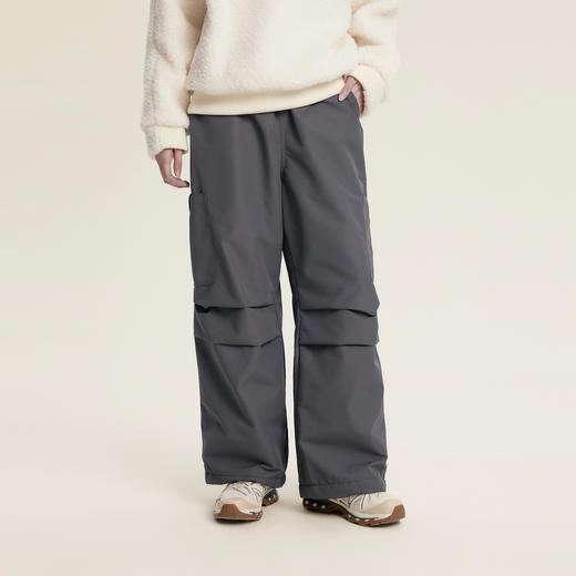 笛莎Deesha青少年女童裤子2025冬季女童工装潮酷加绒工装裤 商品图2