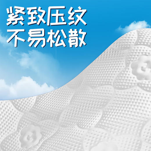 蓝漂 星空系列白色气垫挂式抽纸4层1000张*3提 LP0XK003T 商品图3