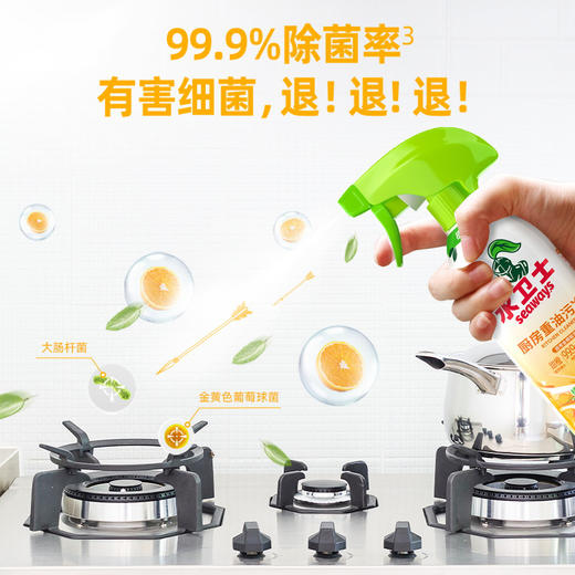 水卫士 油污净-带喷头1瓶480g cjsws41105 商品图3