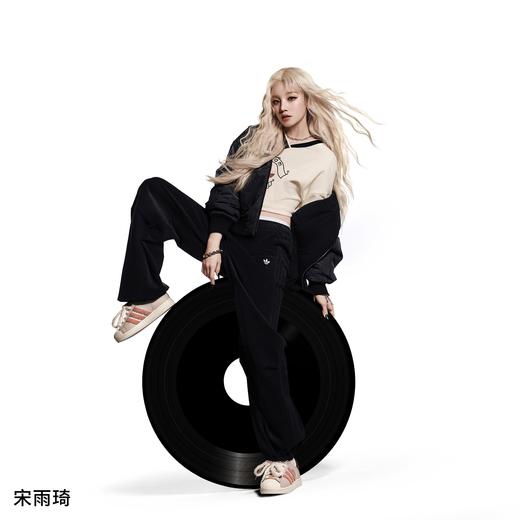 Adidas阿迪达斯STREET W PANT 宋雨琦同款灯芯绒褶皱运动裤KS5959 商品图0