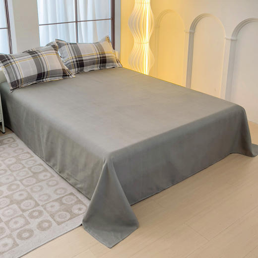 罗曼罗兰 加厚磨毛四件套东时区-灰200*230cm 6925314787444 商品图2