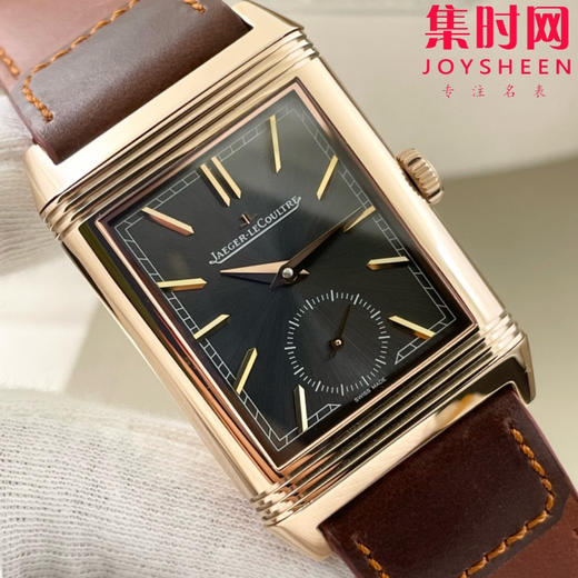 积家翻转系列 双面翻转 两针半 男士机械腕表 Reverso Classic Large Duoface Small Second 男款翻转系列 商品图3