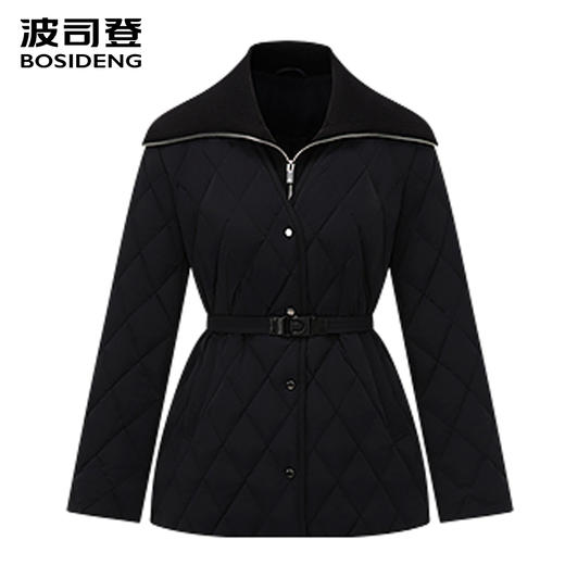 波司登25秋季新款女正品轻薄羽绒服收腰鹅绒B250134152 商品图1