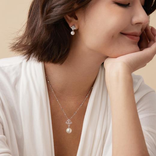 Manreya玛芮雅“公主冠冕”爱迪生珍珠项链|爱迪生珍珠，铜镀金 商品图2