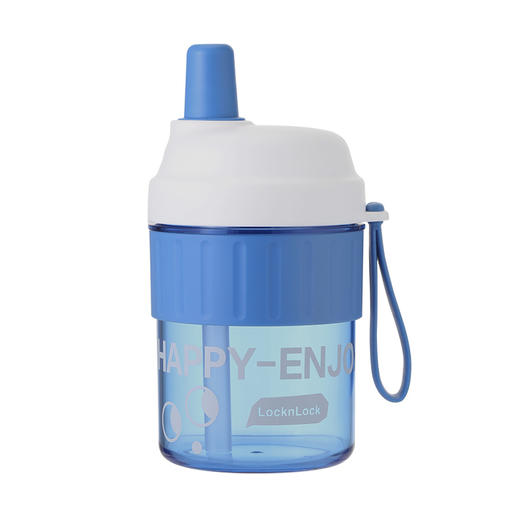 乐扣乐扣 家用品缤纷吸管杯蓝色600ml HAP535BLUFU 商品图0