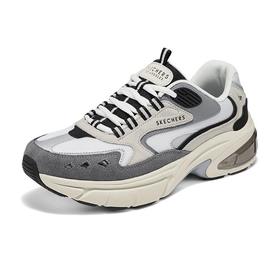 Skechers斯凯奇 男绑带老爹鞋 183214-GRY